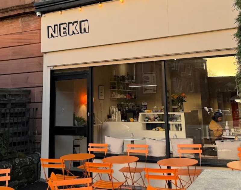 Neka Glasgow southside coffee shop