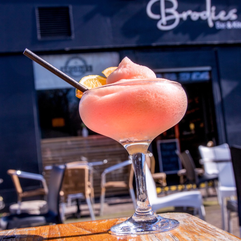 Brodies Bar has one of the best beer gardens in Glasgow and the southsdie