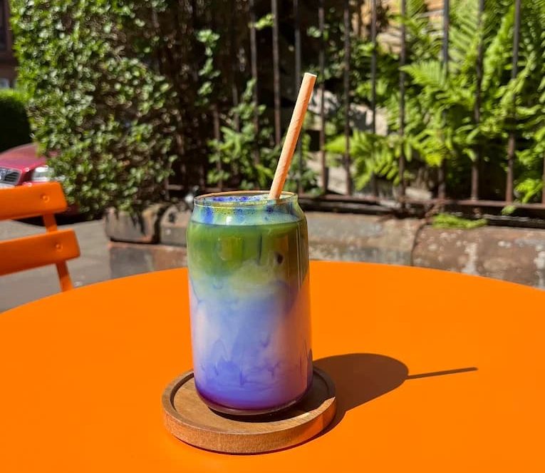 Neka Southside is one of the best options for matcha lattes in Glasgow's Southside