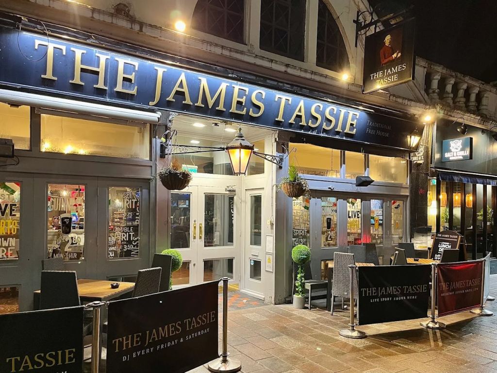 The James Tassie is one of the best pubs in Shawlands, Glasgow